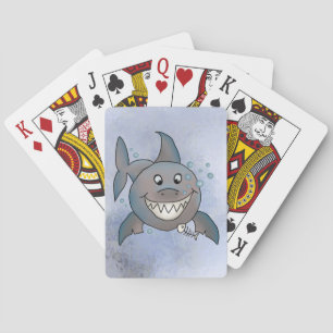 shark playing cards