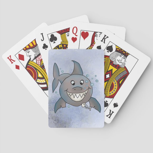 shark playing cards (Back)