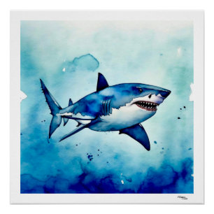 Shark Poster