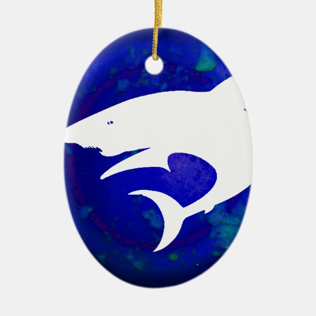 SHARK PRODUCTS CERAMIC ORNAMENT (Front)
