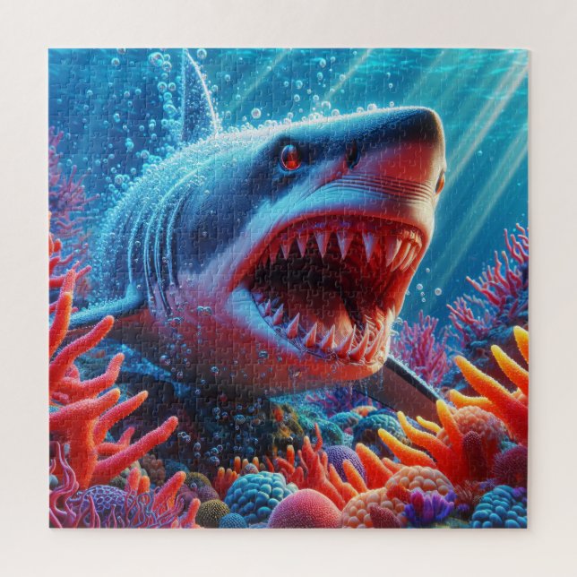 Shark Puzzle (Vertical)