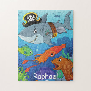 Shark Puzzle, Personalised Puzzle, Jigsaw Puzzle