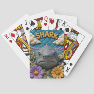 Shark Reef Edge Modern KlayKoo Playing Cards