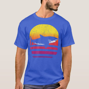 Shark Retro Style Vintage T-Shirt