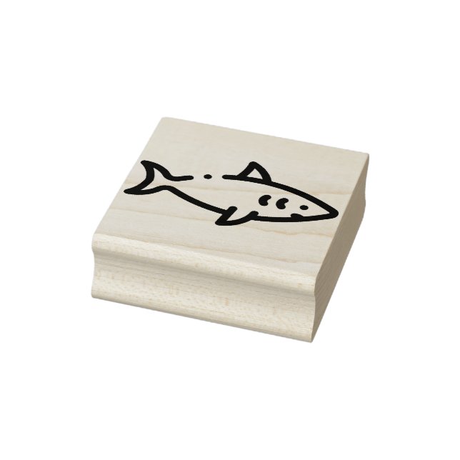 Shark Rubber Stamp (Stamp)