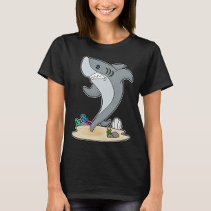 Shark Runner Running Sports T-Shirt