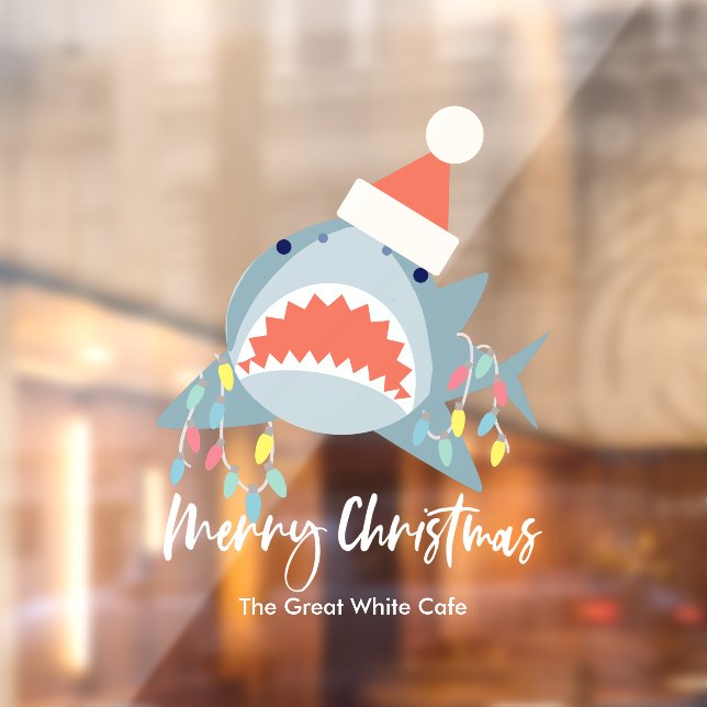 Shark Santa Claus Christmas Lights Holiday (Sheet 2)