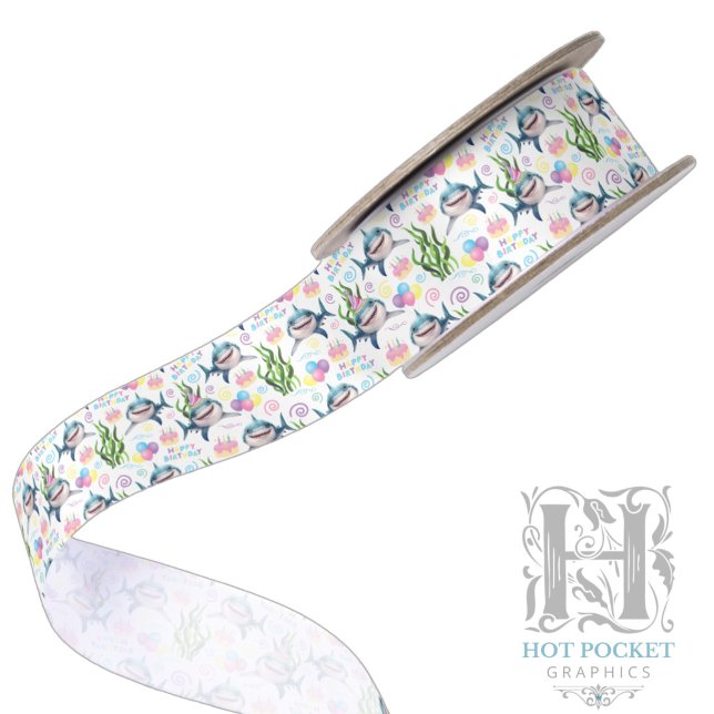 Shark Satin Ribbon (Creator Uploaded)