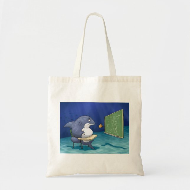 Shark School Bag (Front)
