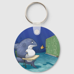 Shark School Keychain