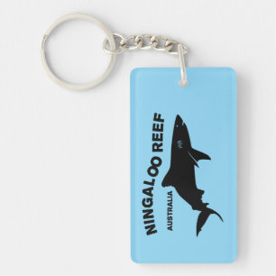Shark Scuba Diving In Australia, Ningaloo Reef Key Ring