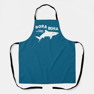 Shark Scuba Diving In Bora Bora Apron