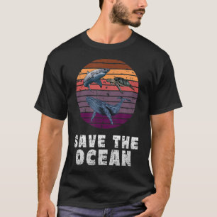 Shark, Sea Turtle, Whale, Environmental Protection T-Shirt
