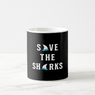 Shark Sharks Ocean Fin Fish Sea Funny Gift Idea Coffee Mug