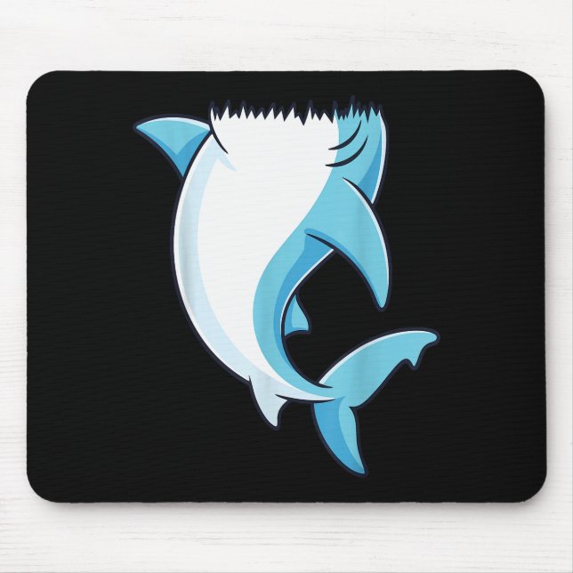 Shark Shirt Adult Kids Men Women Shark Costume  Mouse Pad (Front)