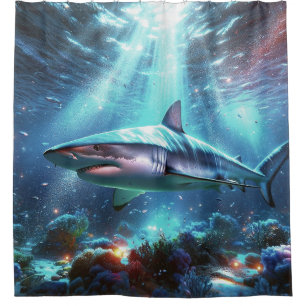 Shark Shower Curtain