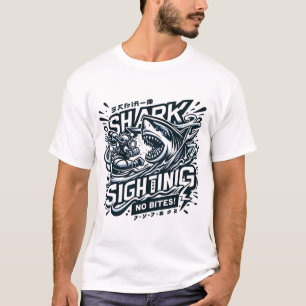 Shark Sighting Shark Cage Diving T-Shirt