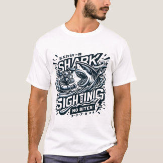 Shark Sighting Shark Cage Diving T-Shirt