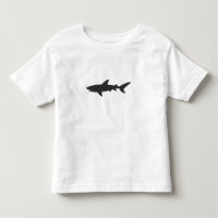 Shark silhouette - Choose background colour