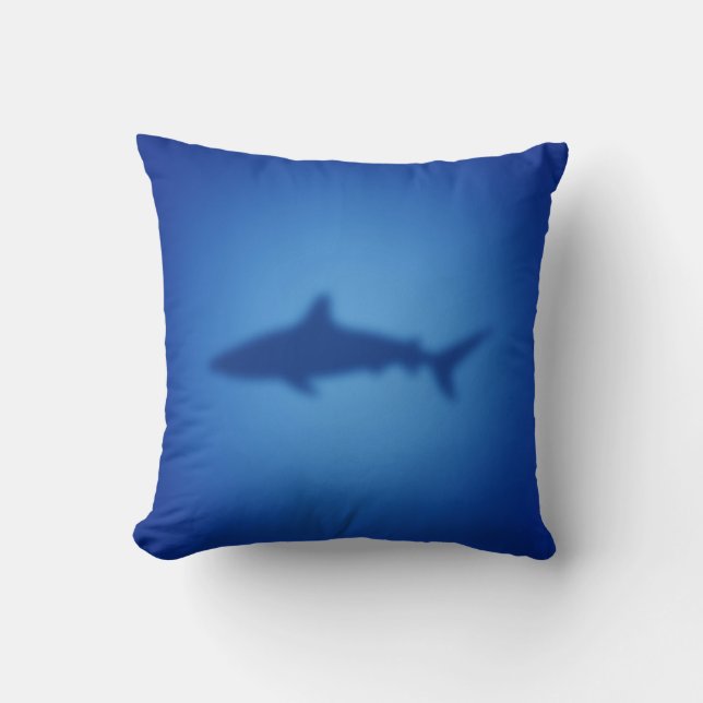 Shark silhouette cushion (Front)