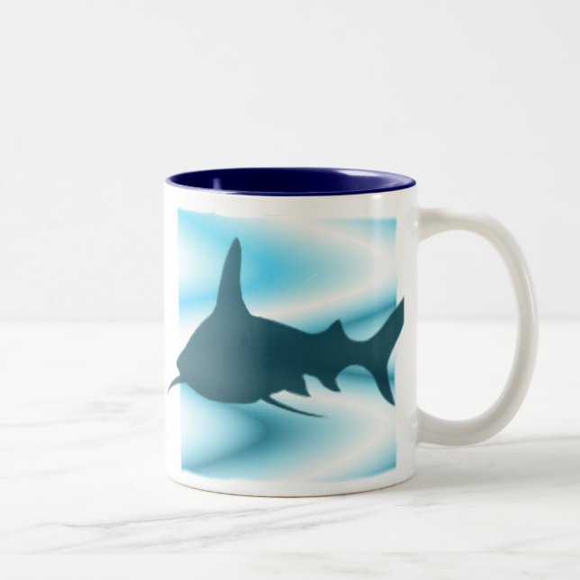 Shark silhouette Mug (Right)