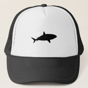 Shark Silhouette Trucker Hat