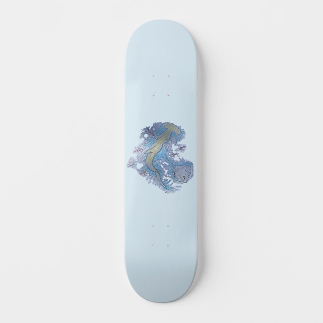 shark skate board (Front)