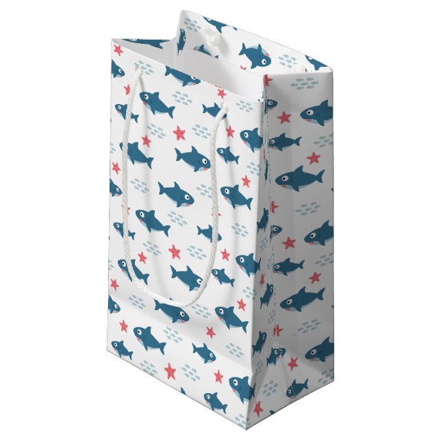 Shark Small Gift Bag (Front Angled)