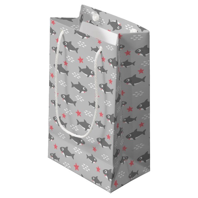 Shark Small Gift Bag (Front Angled)