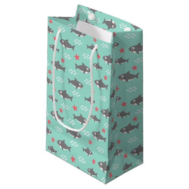Shark Small Gift Bag (Front Angled)