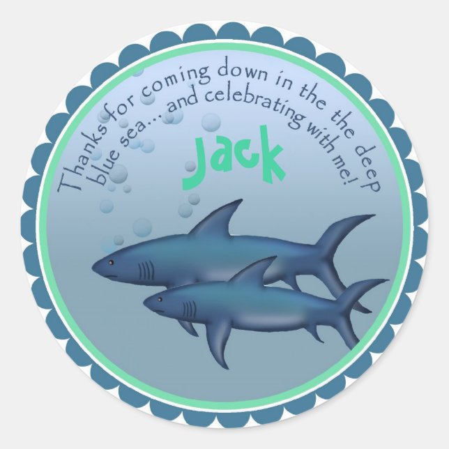 Shark Stickers (Front)