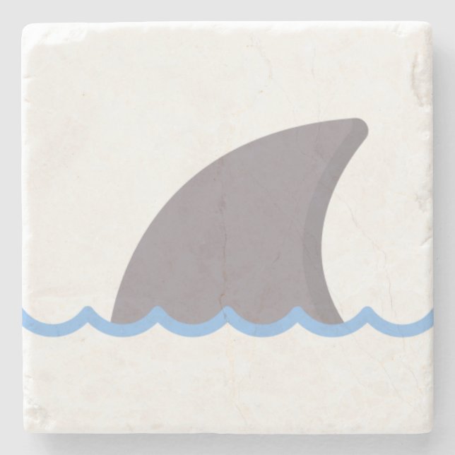 shark stone coaster (Front)