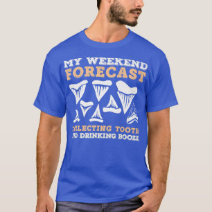 Shark Teeth Hunter Design for Fossil Collector T-Shirt