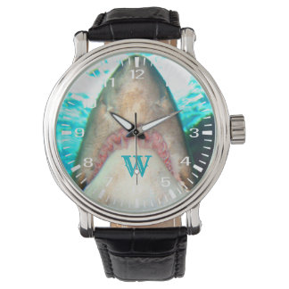 Shark Teeth Personalised Watch