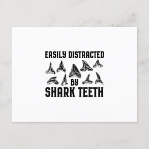Shark TeethCollecting   Shark Tooth Gift Ideas Postcard