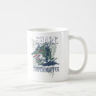 SHARK TOOH HUNTER COFFEE MUG