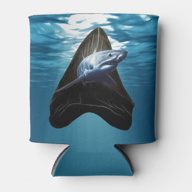Shark Tooth Can Cooler (Front)