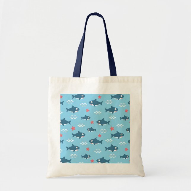 Shark Tote Bag (Front)