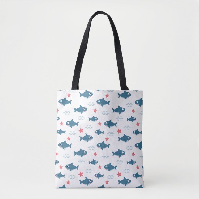 Shark Tote Bag (Front)