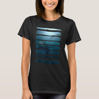 Shark Underwater Ocean Sea Nature Animal Leisure F T-Shirt