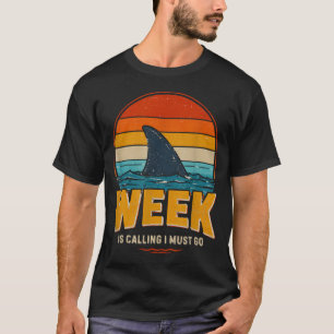 Shark Vintage Ocean Wildlife Week Summer 2026 T-Shirt