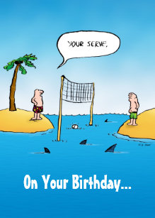 Volleyball Birthday Cards Zazzle Com Au