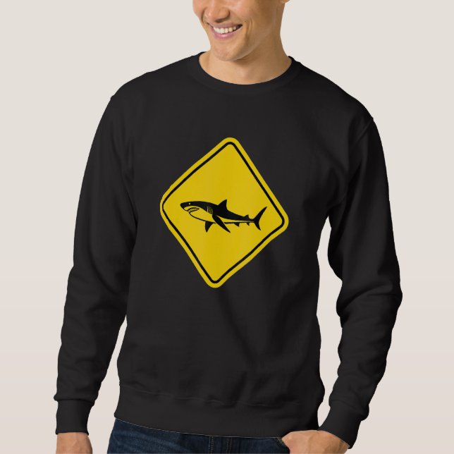Shark Warning Sweatshirt (Front)