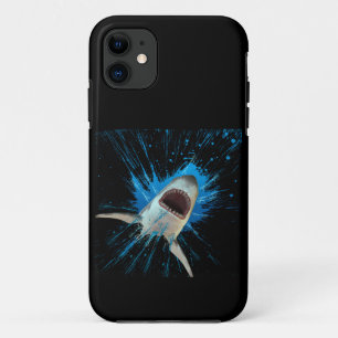 SHARK WATER SPLASH OCEAN iPhone 11 CASE