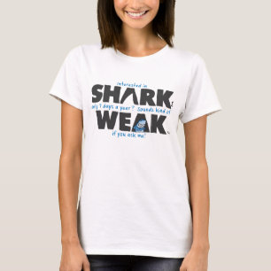 Shark weak white t-shirt