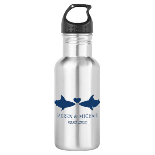 Shark Wedding Water Bottle