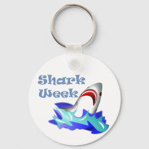 Shark Week Key Ring