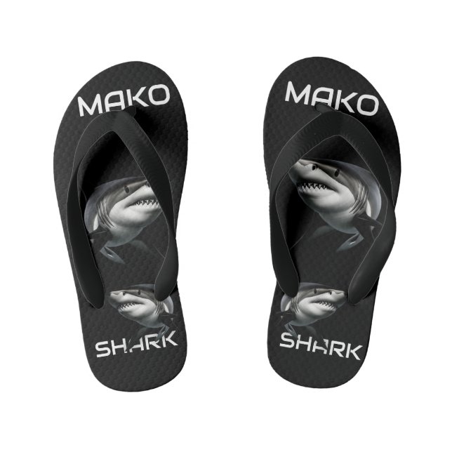 Shark Week -  Kid's Thongs (Footbed)