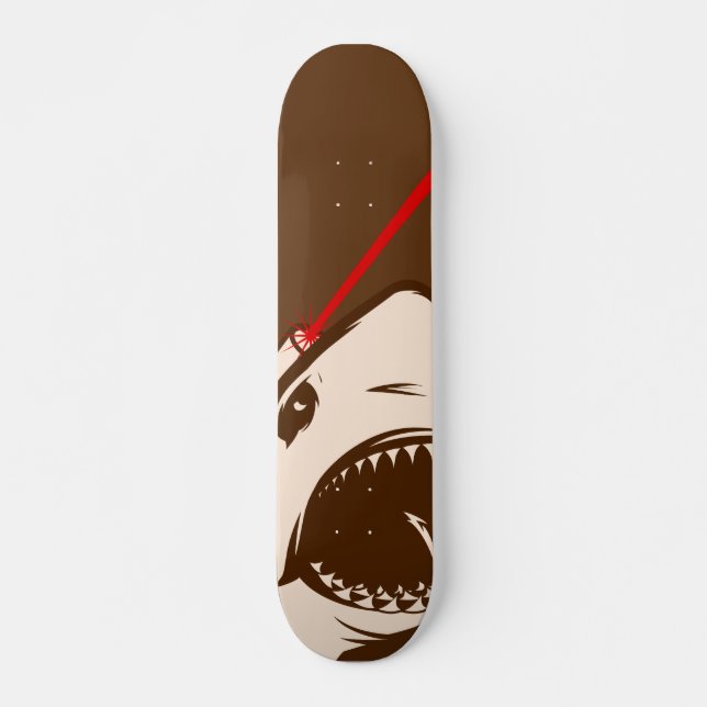 Shark with a Frickin' Laser Beam Skateboard (Front)