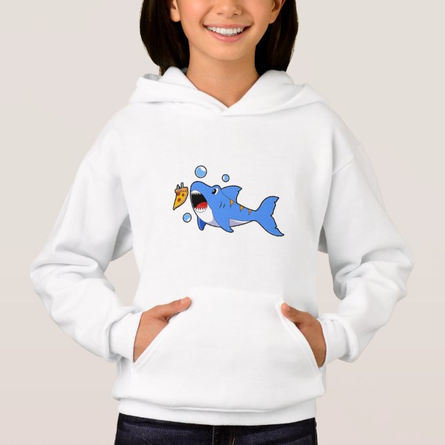 Shark with Pizza as Bait (Front)